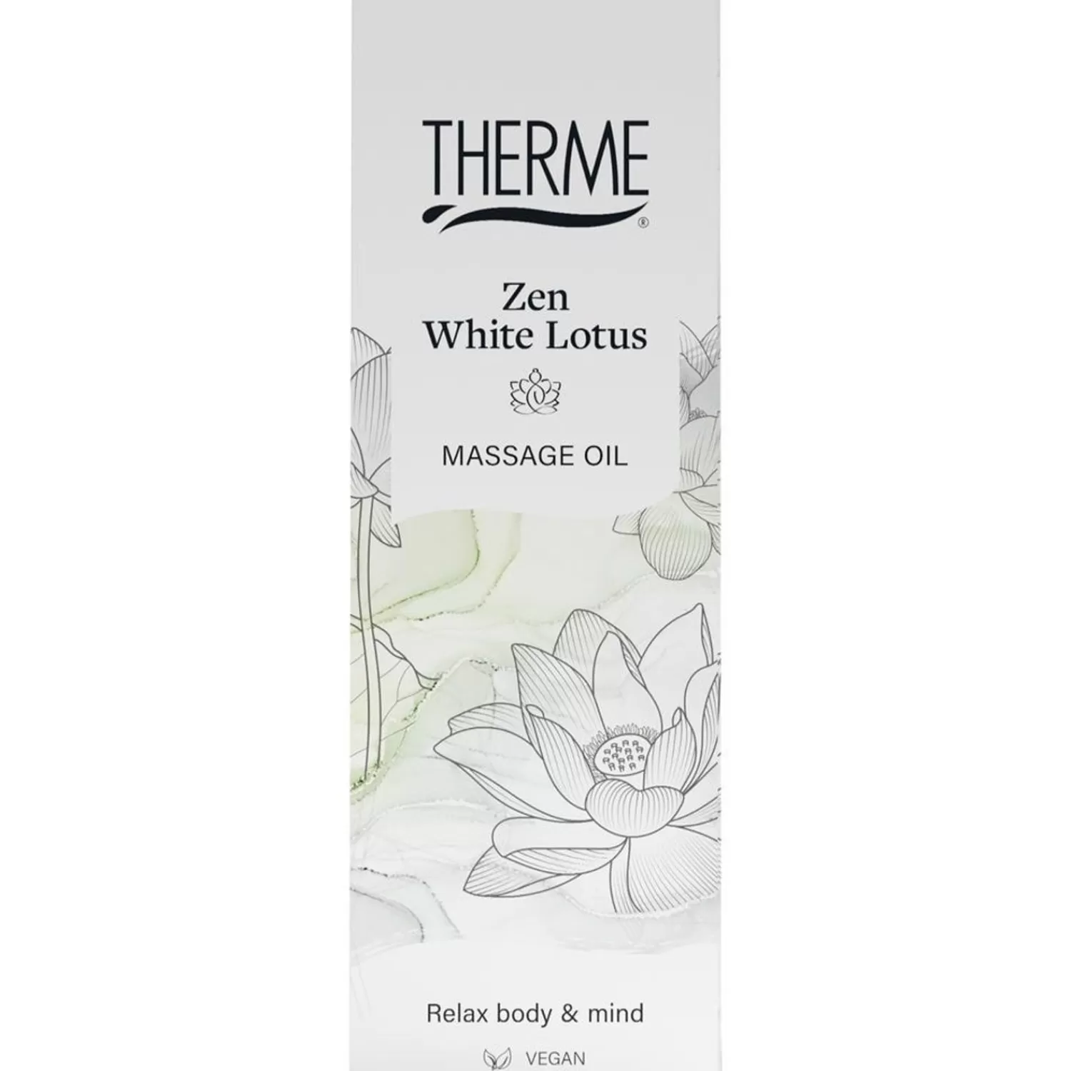 THERME Zen White Lotus Massage Oil