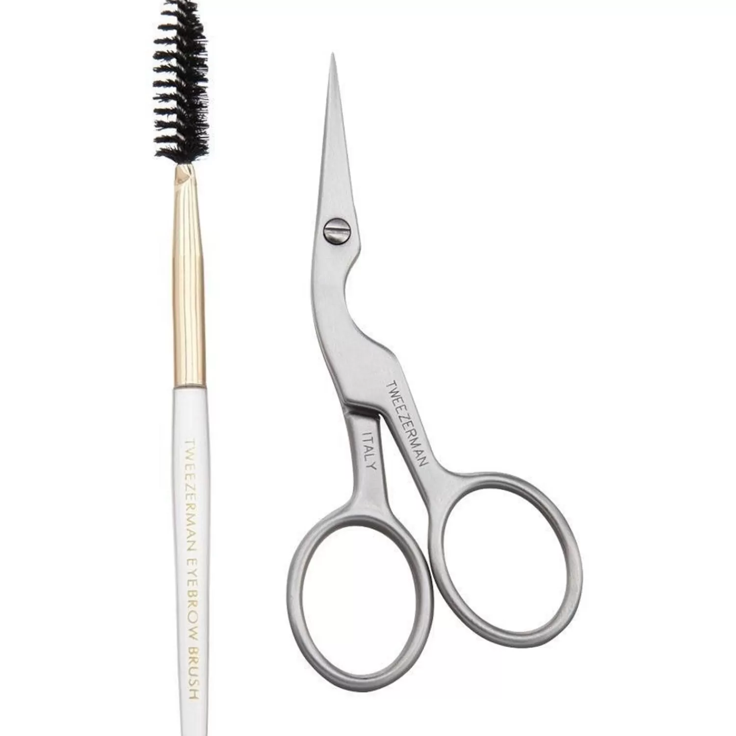 Tweezerman Brow Shaping Scissors & Brush